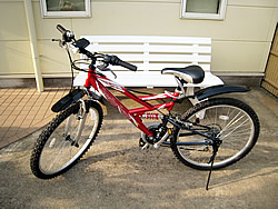 そが動物病院:自転車